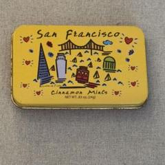 サンフランシスコSan Franciscoイエロー黄色タブレット缶ケース