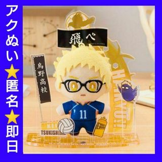 ハイキュー　アベイル　月島蛍　アクぬい　ぬいぐるみ　アクスタ